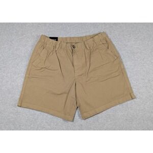 Bearbottom Men Shorts Large Originals Stretch Twill 6.5" Inseam Preppy Elastic 6